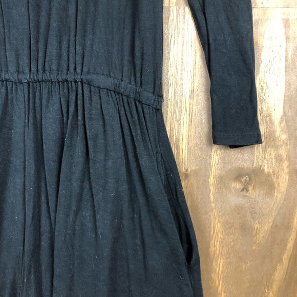 American Eagle Outfitters Womens Romper Black Flowy Soft & Sexy Open Back M - Picture 5 of 13